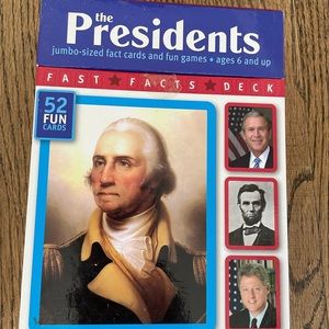 President Fact Cards * Like New